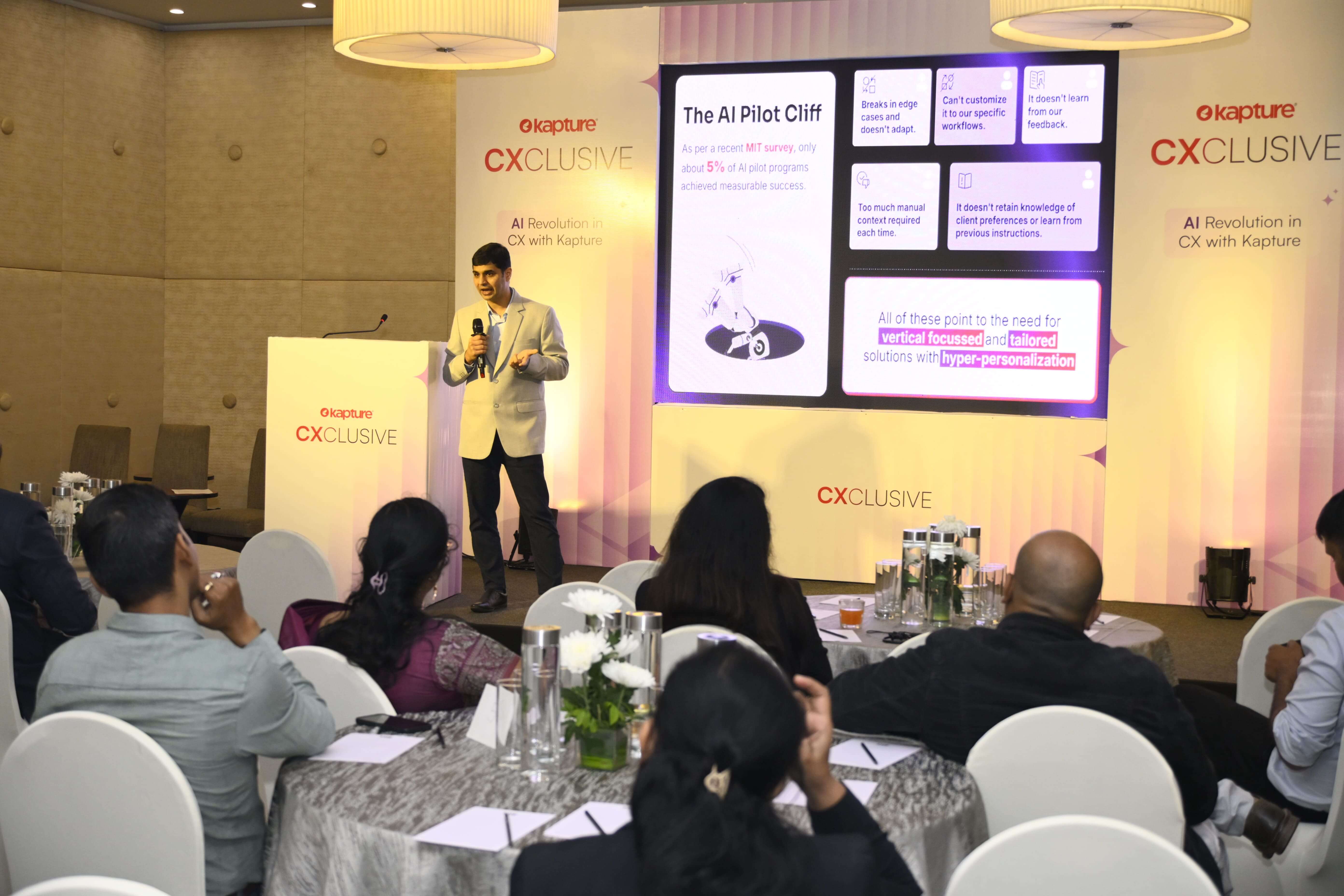 Keynote: The AI Pilot Cliff — CXclusive Series Bengaluru 2025